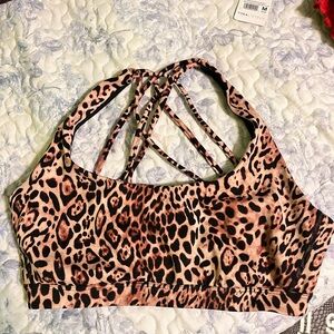 Victoria's Secret Leopard Print Sports Bra
